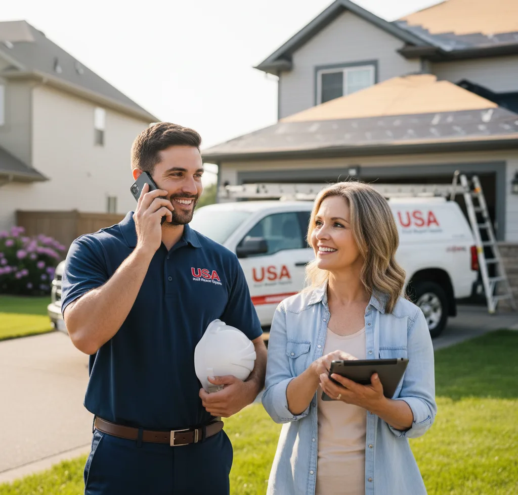 USA Roof Repair Experts customer support in Chewelah